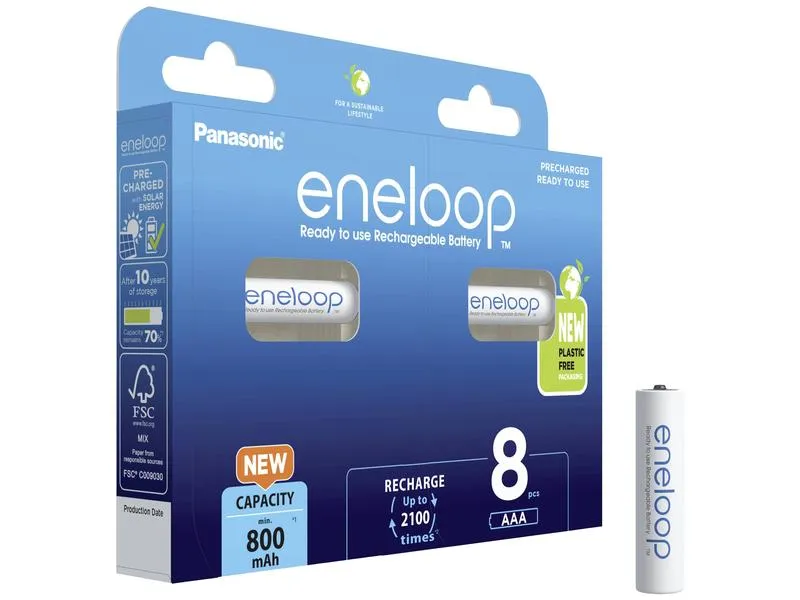Panasonic Akku BK-4MCDE/8BE 800 mAh Panasonic Akku BK-4MCDE/8BE 800 mAh
