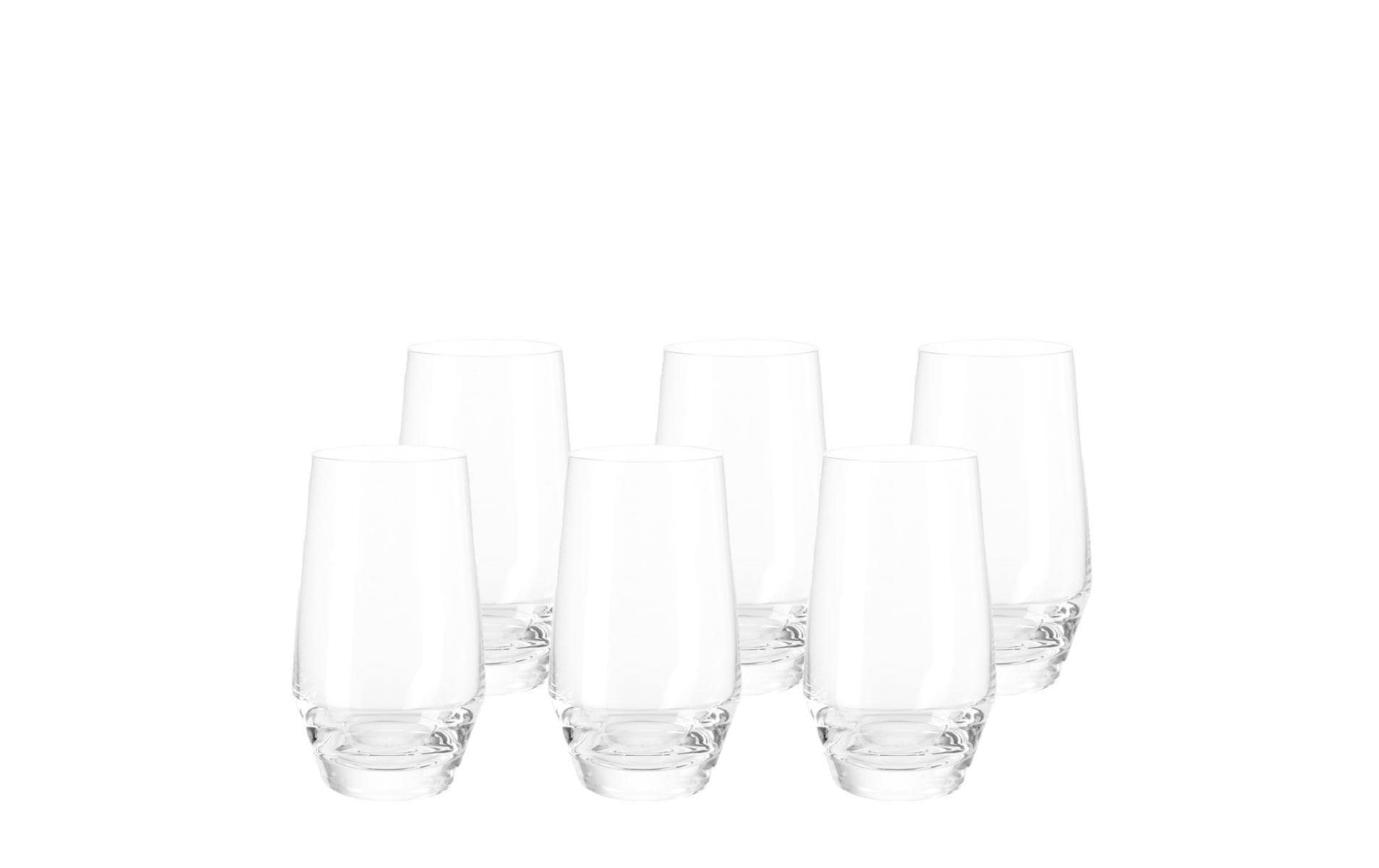 Leonardo Longdrinkglas Puccini 365 ml, 6 Stück, Transparent