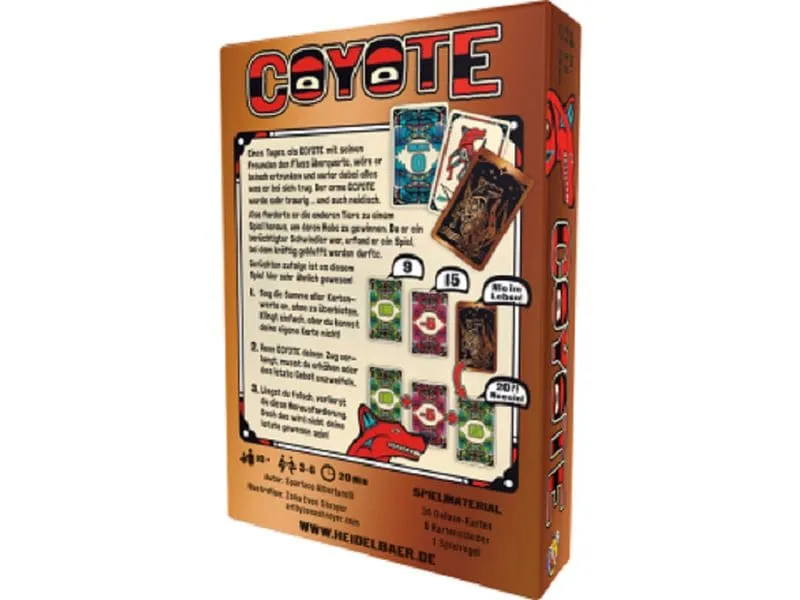 Heidelberger Spieleverlag Kartenspiel Coyote Deutsch