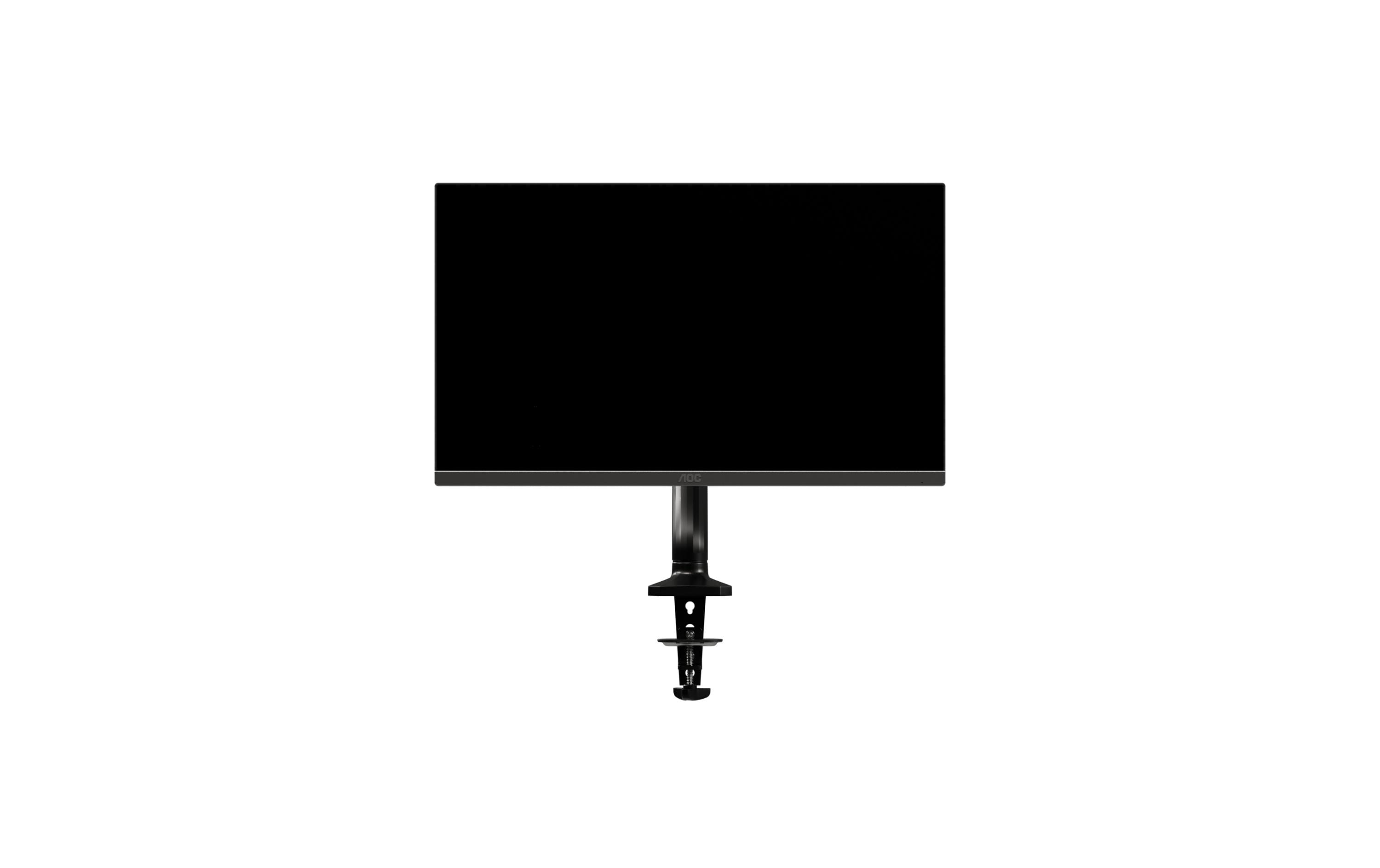 AOC Tischhalterung AS110D0 Single bis 9 kg – Schwarz