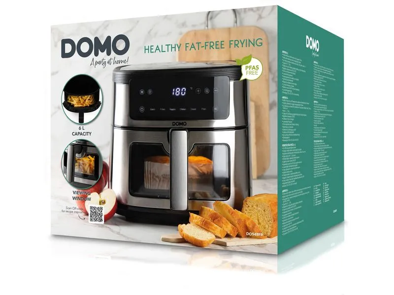 Domo Heissluft-Fritteuse DO548FR 6 l