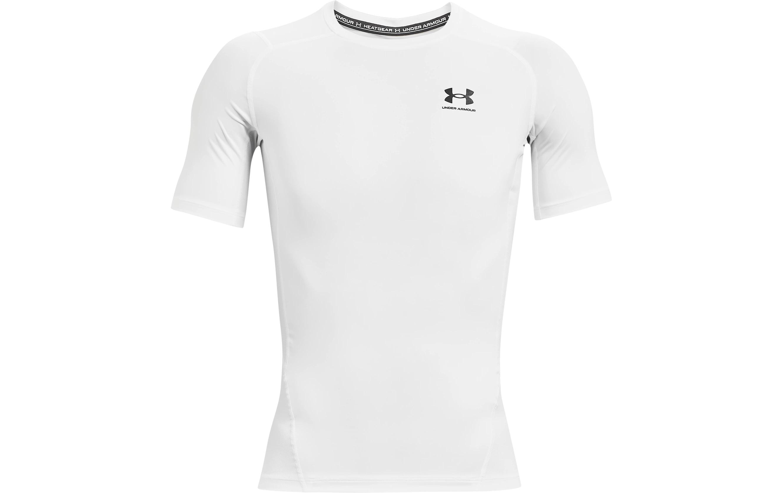 UNDER ARMOUR Kurzarmshirt HeatGear Short Sleeve Weiss, S