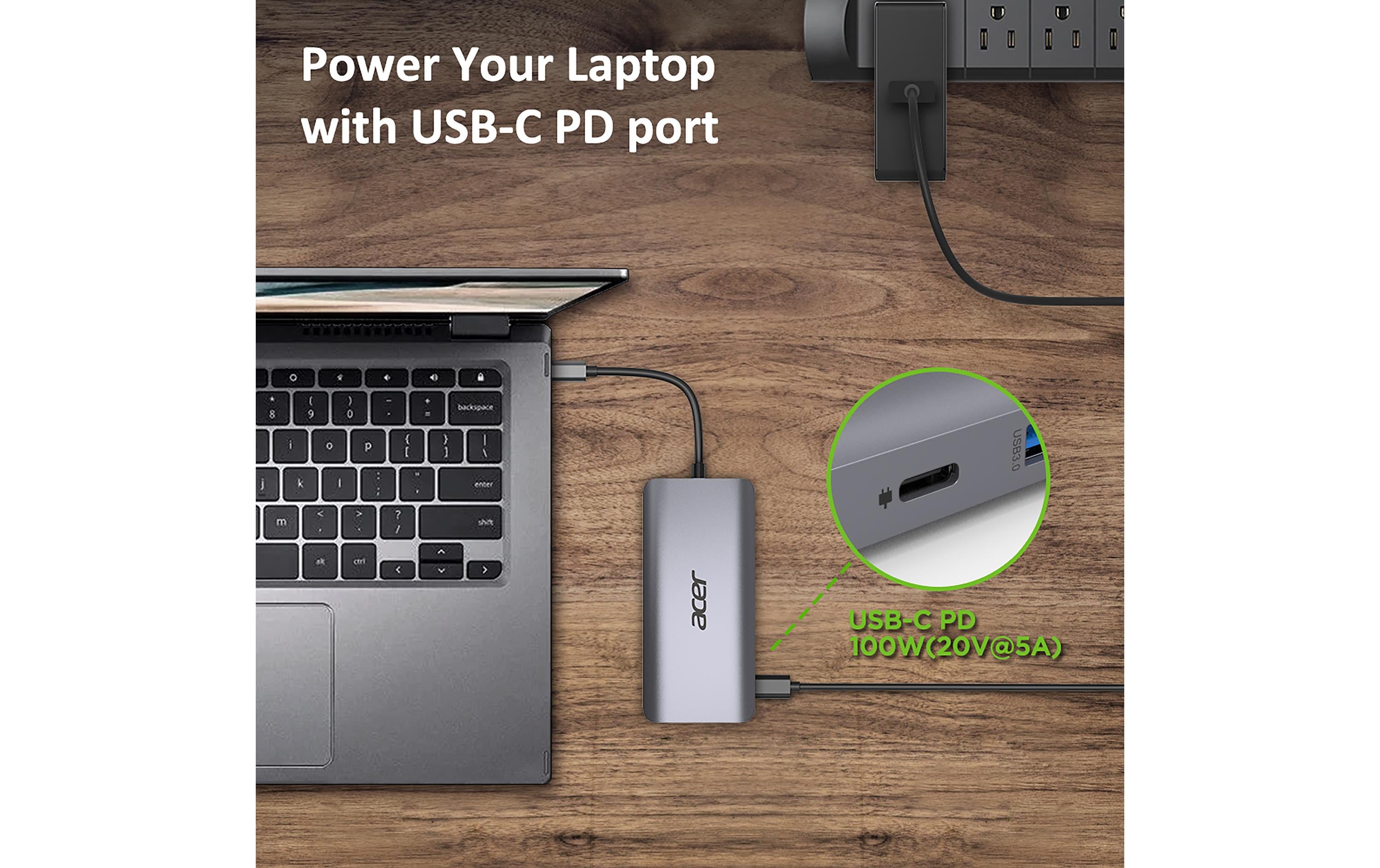 Acer Dockingstation USB-C 12-in-1 Dongle Mini