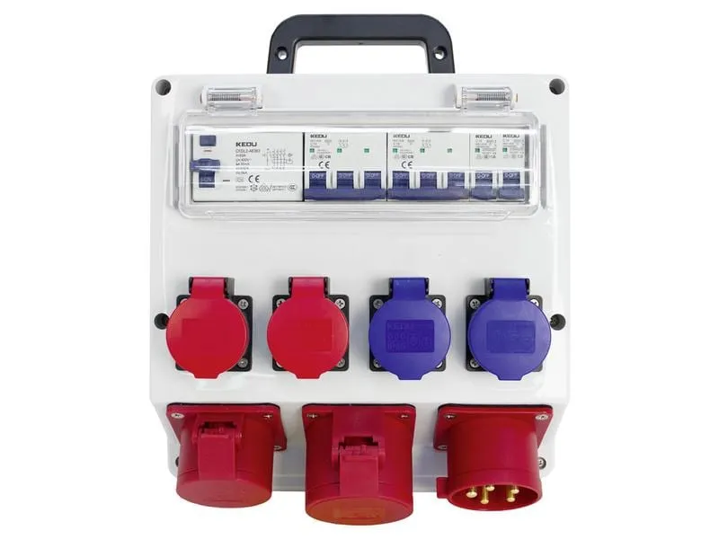 STEFFEN Baustromverteiler CEE32/5 32 A IP55 FI STEFFEN Baustromverteiler CEE32/5 32 A IP55 FI