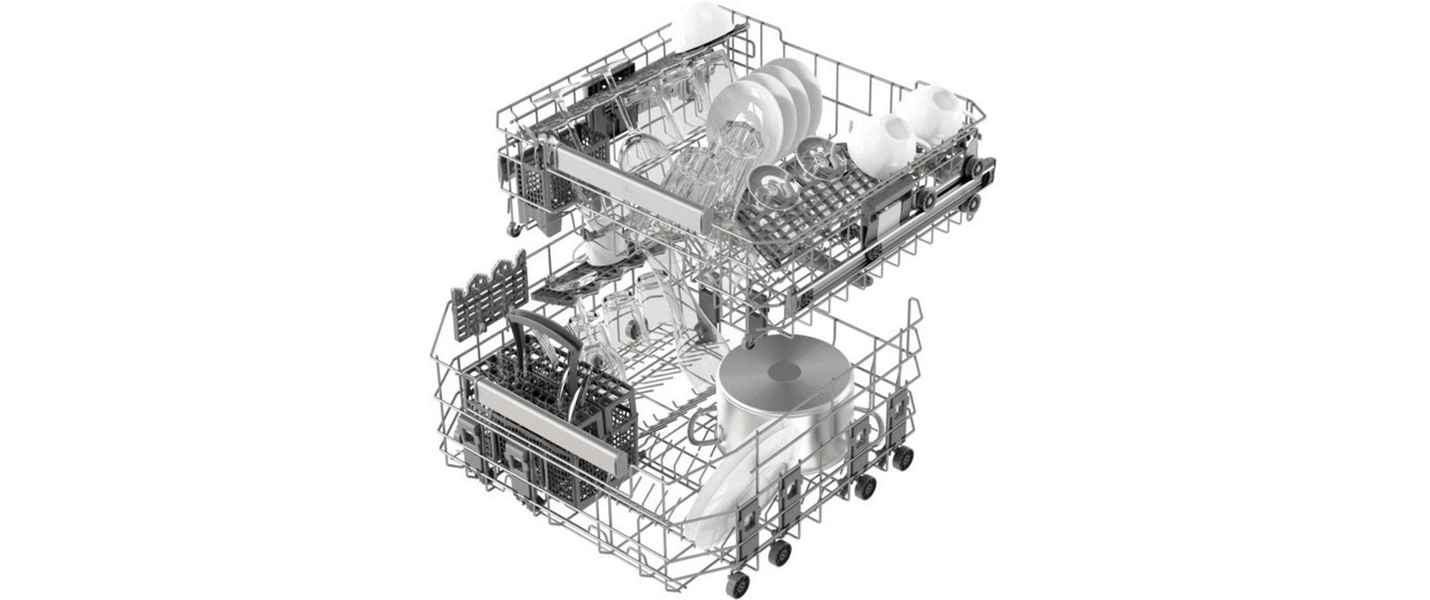 V-Zug Einbaugeschirrspüler Adora V4000 V mit Gleitblech