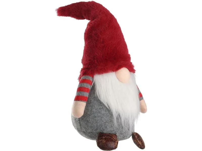 EGLO Weihnachtsfigur Ikara 35 cm, Grau/Rot EGLO Weihnachtsfigur Ikara 35 cm, Grau/Rot