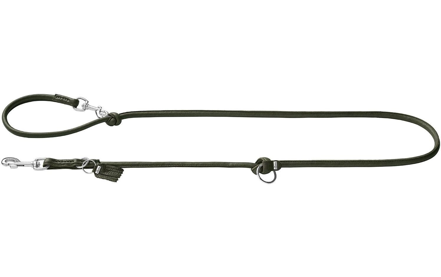 Hunter V-Leine Round München 10/200, Rindsleder, Grün