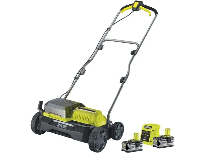 RYOBI Akku-Vertikutierer Kit RY18SFX35A-240 + 2x 4,0 Ah RYOBI Akku-Vertikutierer Kit RY18SFX35A-240 + 2x 4,0 Ah