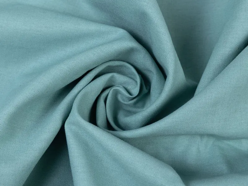 COCON Kopfkissenbezug Renforcé 65 x 100 cm, Salbeigrün, 2 Stück