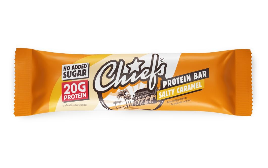 Chiefs Riegel Salty Caramel 12 x 55 g