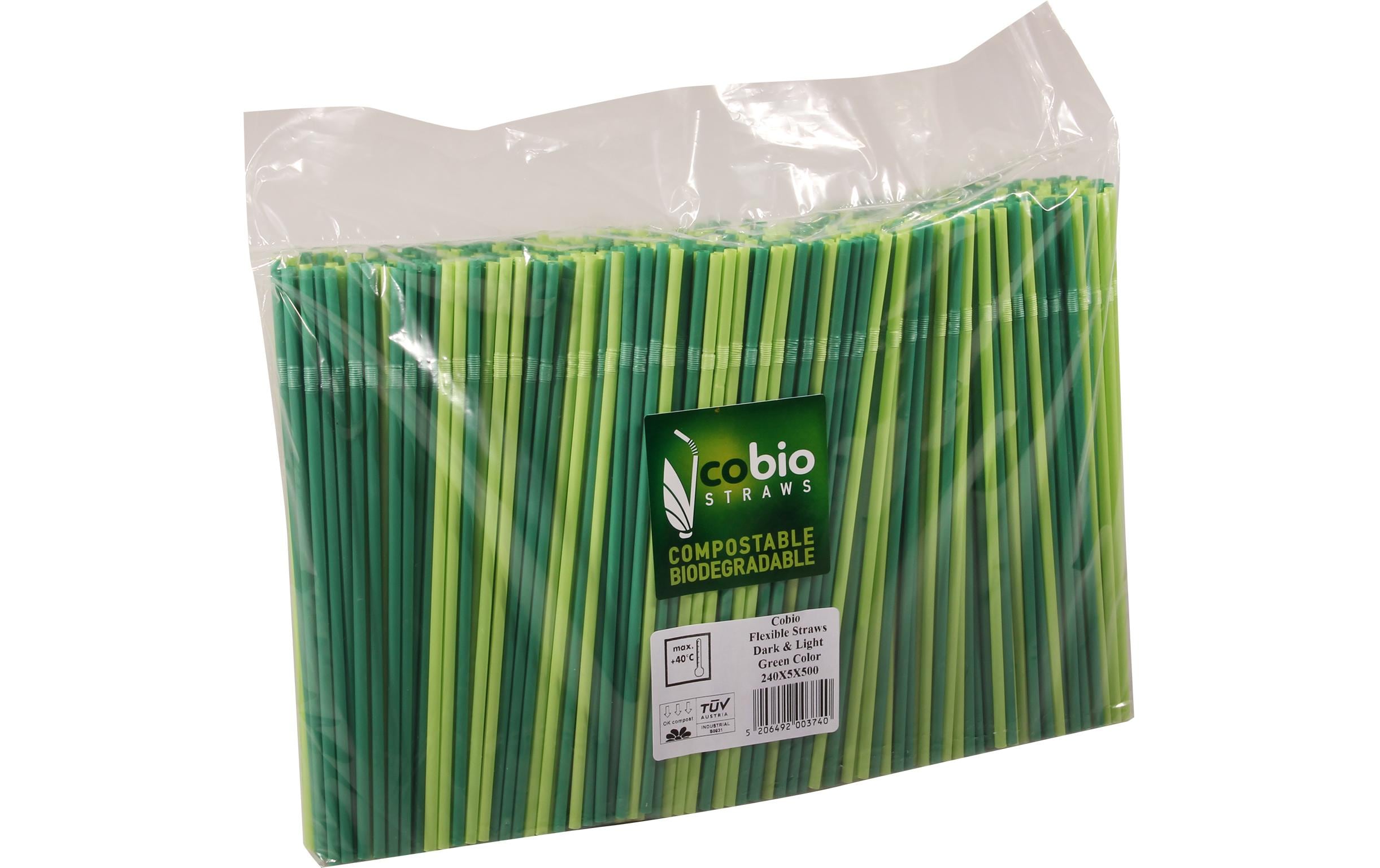 Weita Strohhalm 500 Stück, Grün