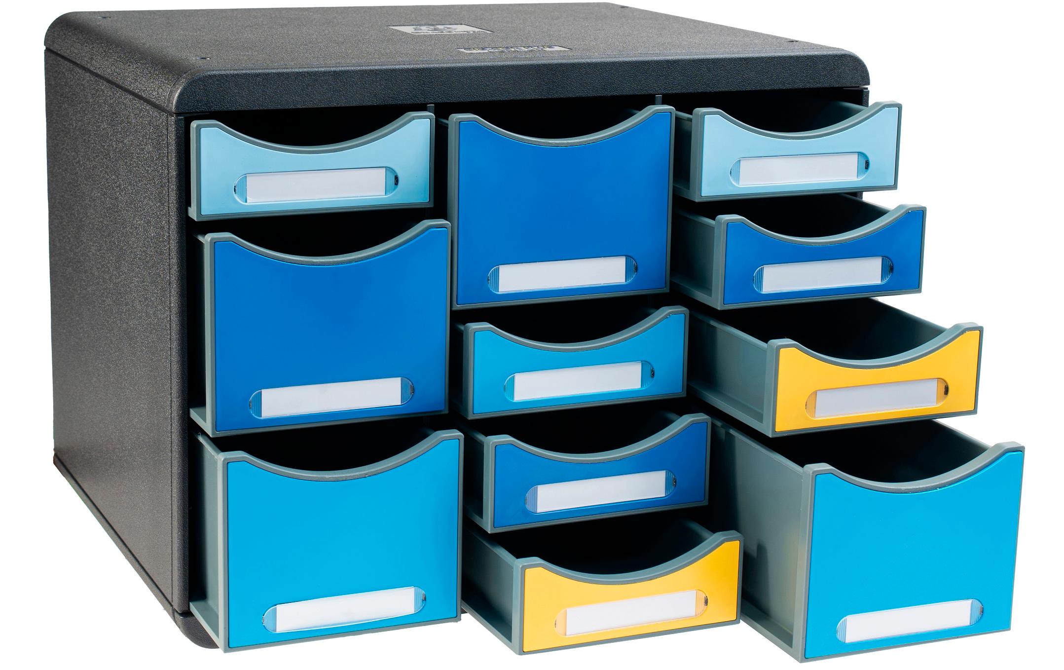 Exacompta Schubladenbox Bee Blue Store Box Multi