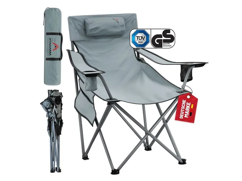 Atacama Campingstuhl Dunkelgrau