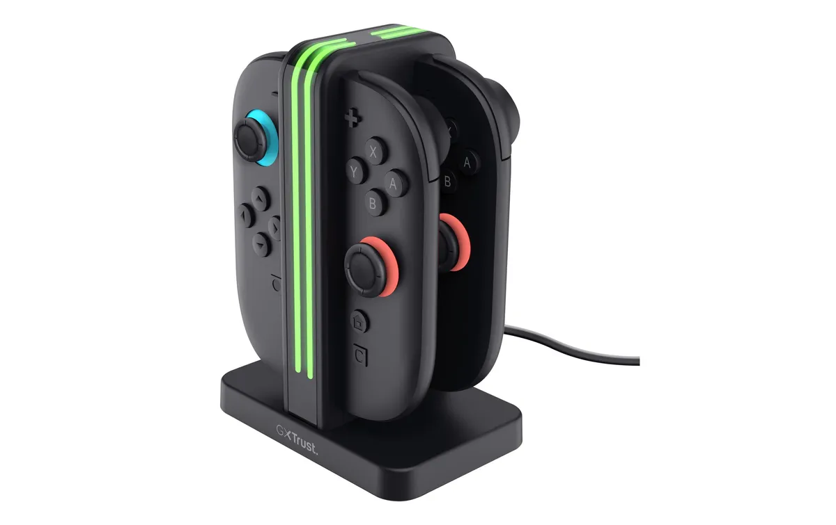 Trust GXT1256 Joycon Charge Dock Controller-Stromversorgung Trust GXT1256 Joycon Charge Dock Controller-Stromversorgung