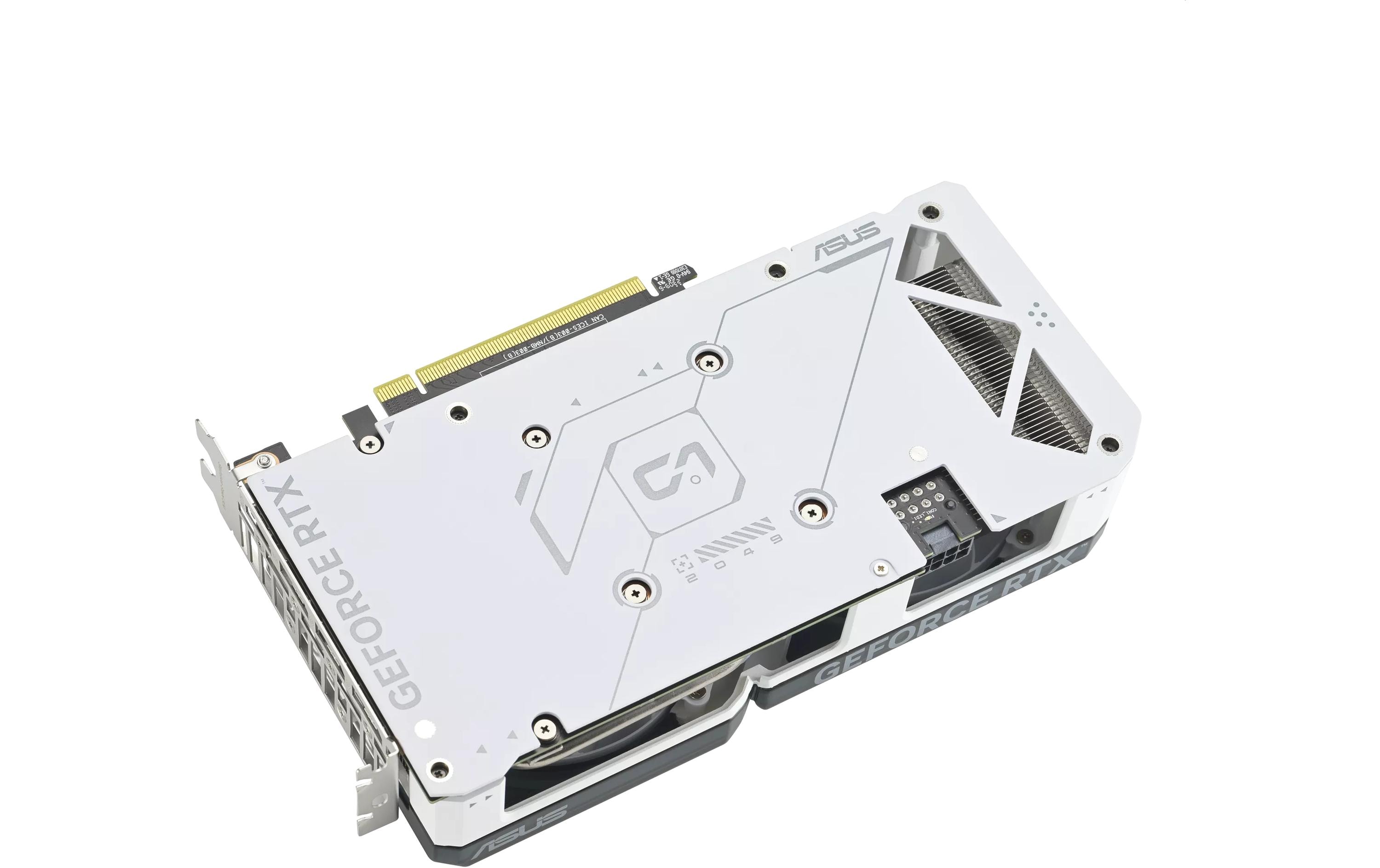 ASUS Grafikkarte Dual GeForce RTX 4060 Ti White OC Edition 8 GB