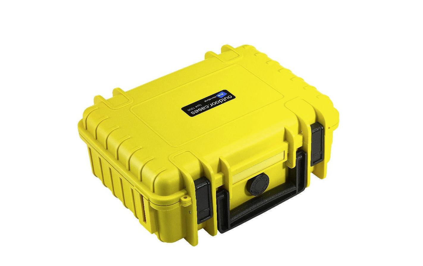 B&W Outdoor-Koffer Typ 1000 RPD Gelb
