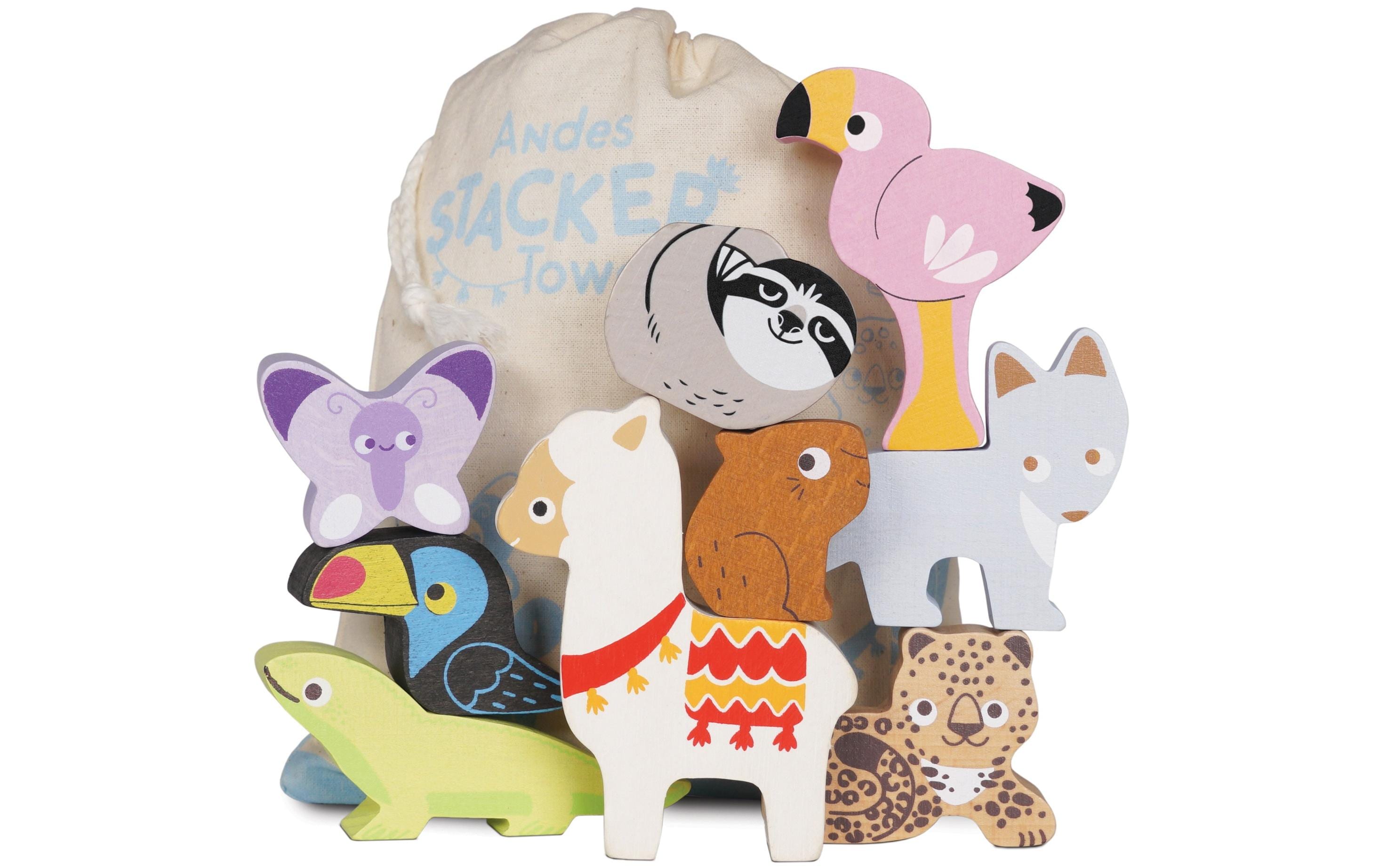 LE TOY VAN Stapelspielzeug Tiere der Anden LE TOY VAN Stapelspielzeug Tiere der Anden