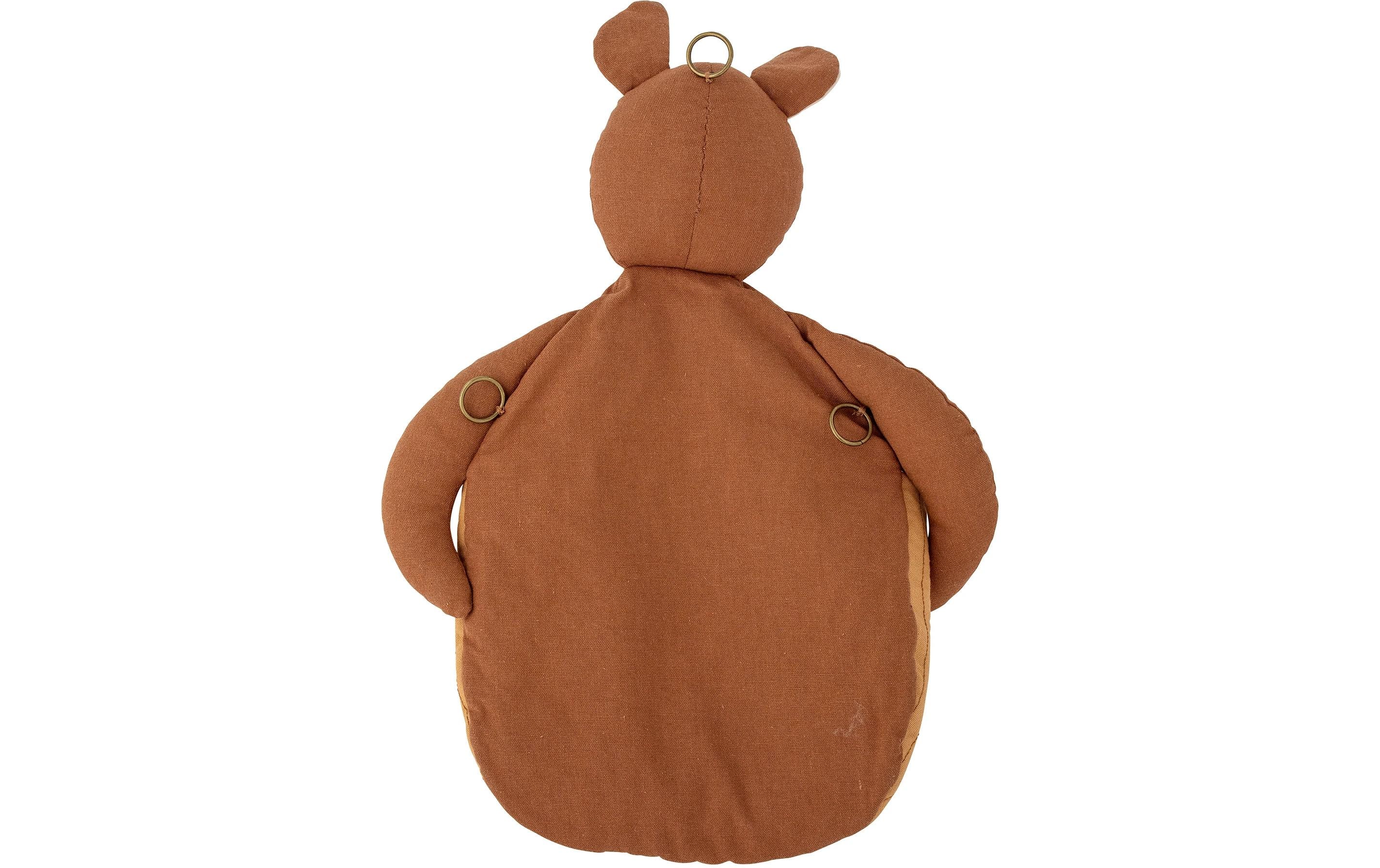 Bloomingville Spielzeugkorb Toto Bär, Braun, Leinen Bloomingville Spielzeugkorb Toto Bär, Braun, Leinen