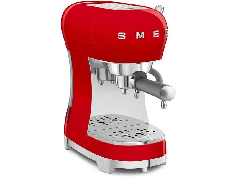 SMEG Siebträgermaschine 50's Style ECF02RDEU Rot SMEG Siebträgermaschine 50's Style ECF02RDEU Rot