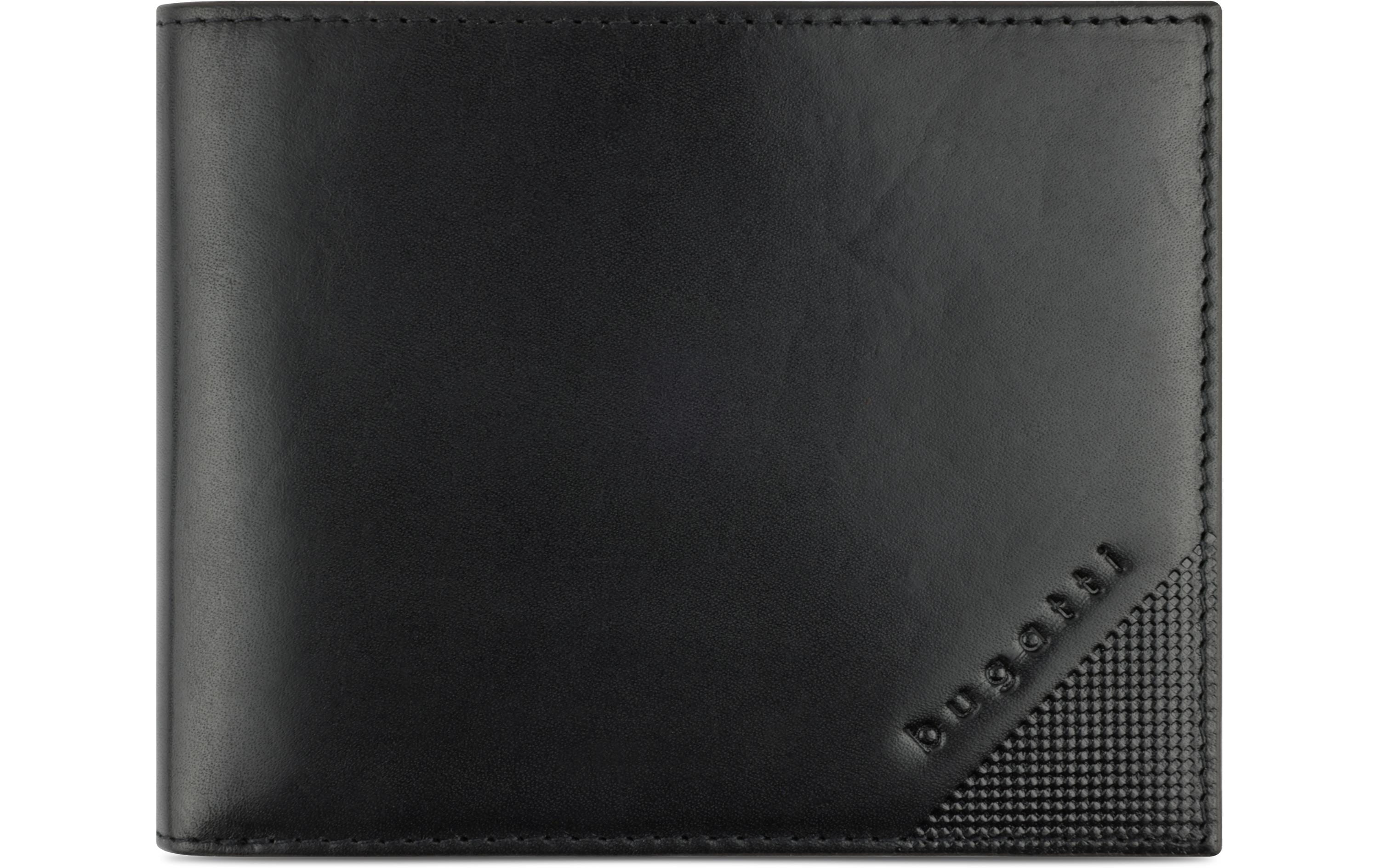 Bugatti Portemonnaie Nobile 12 cm, Schwarz Bugatti Portemonnaie Nobile 12 cm, Schwarz