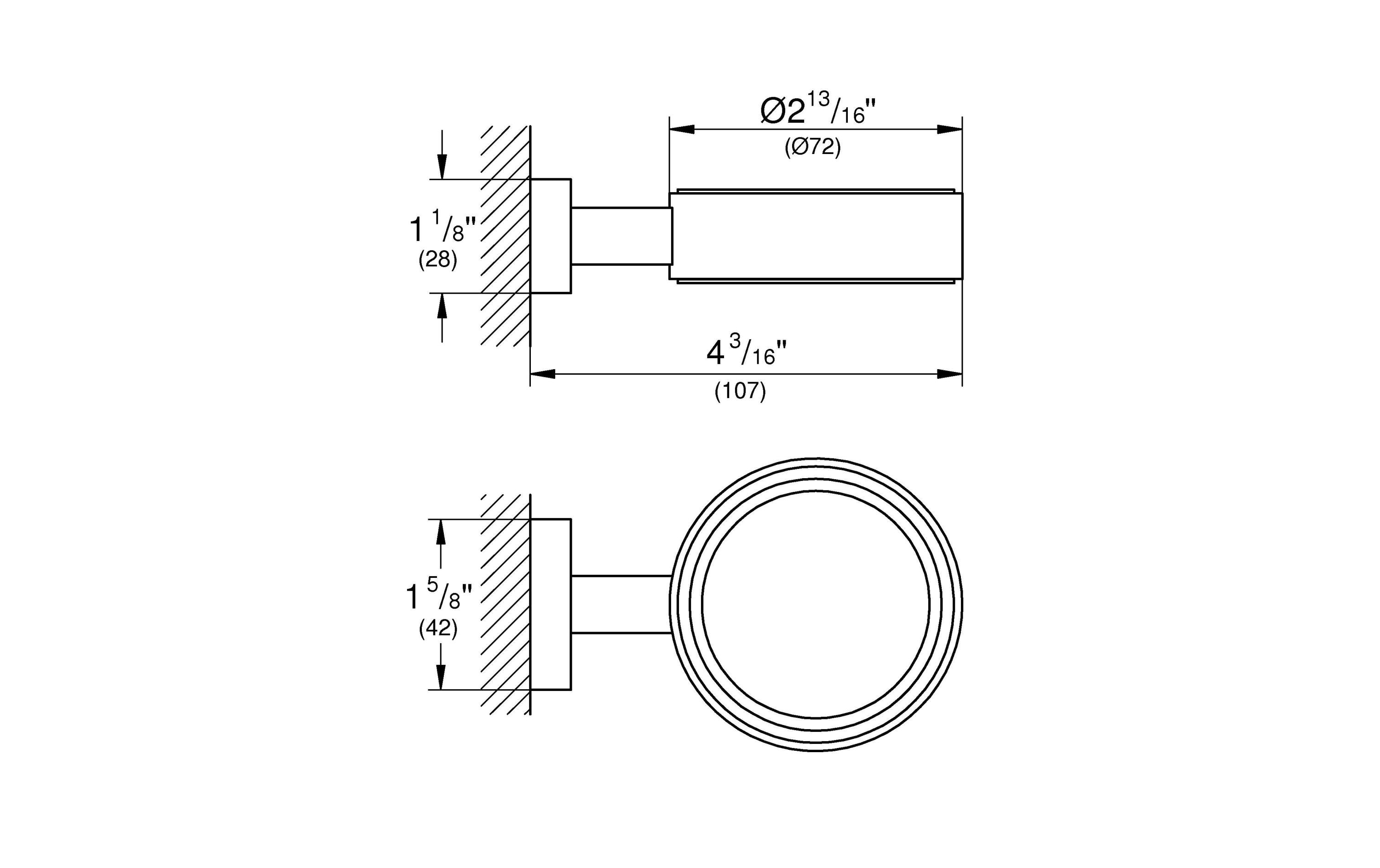 GROHE Glashalter Chrom GROHE Glashalter Chrom