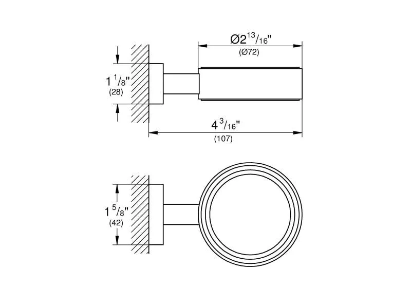 GROHE Glashalter Chrom GROHE Glashalter Chrom