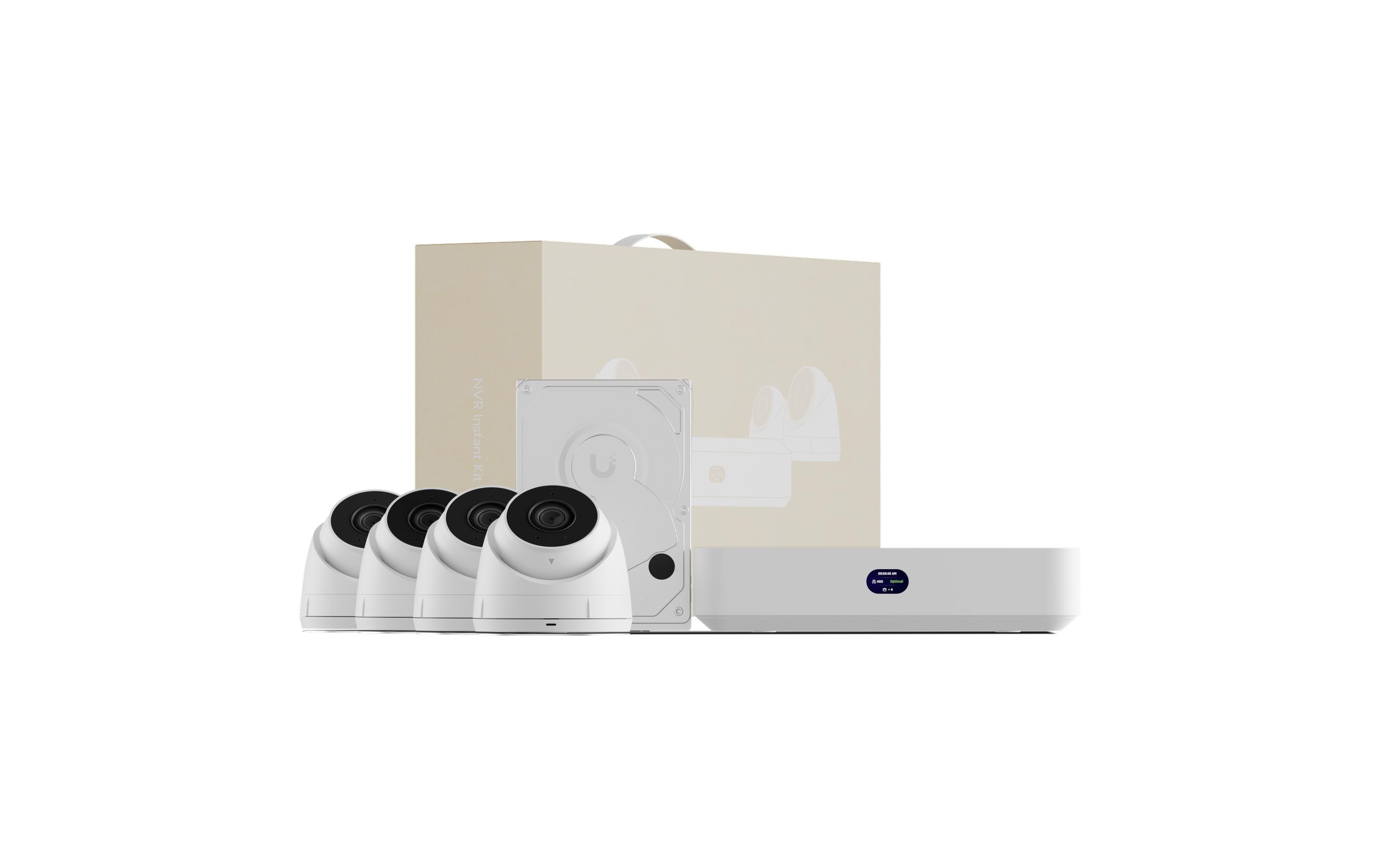 Ubiquiti Netzwerkrekorder UNVR-INSTANT-KIT 1 TB, 4x 5G Turret Ultra Ubiquiti Netzwerkrekorder UNVR-INSTANT-KIT 1 TB, 4x 5G Turret Ultra