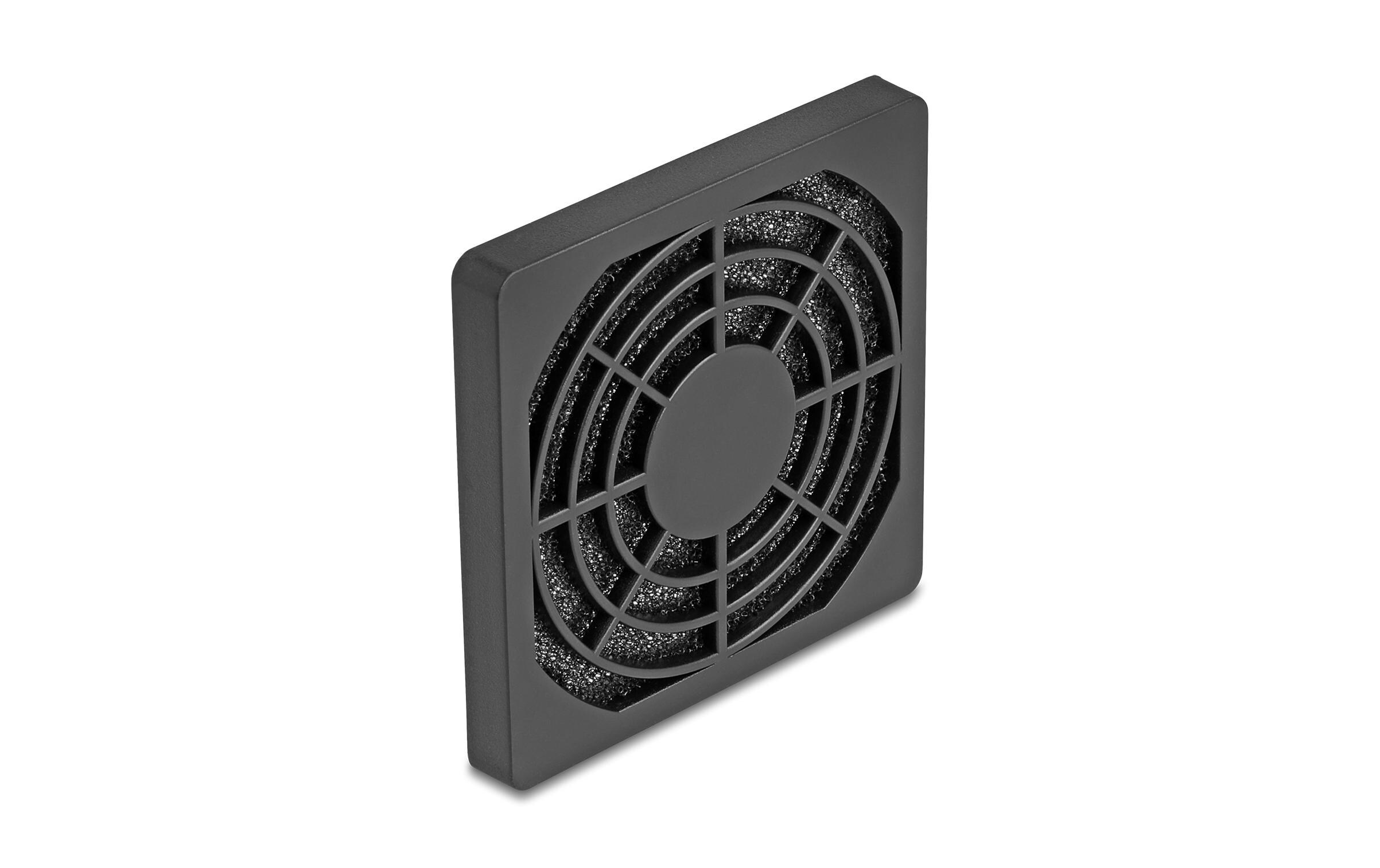 Delock Lüftergitter mit Staubfilter 60 x 60 mm