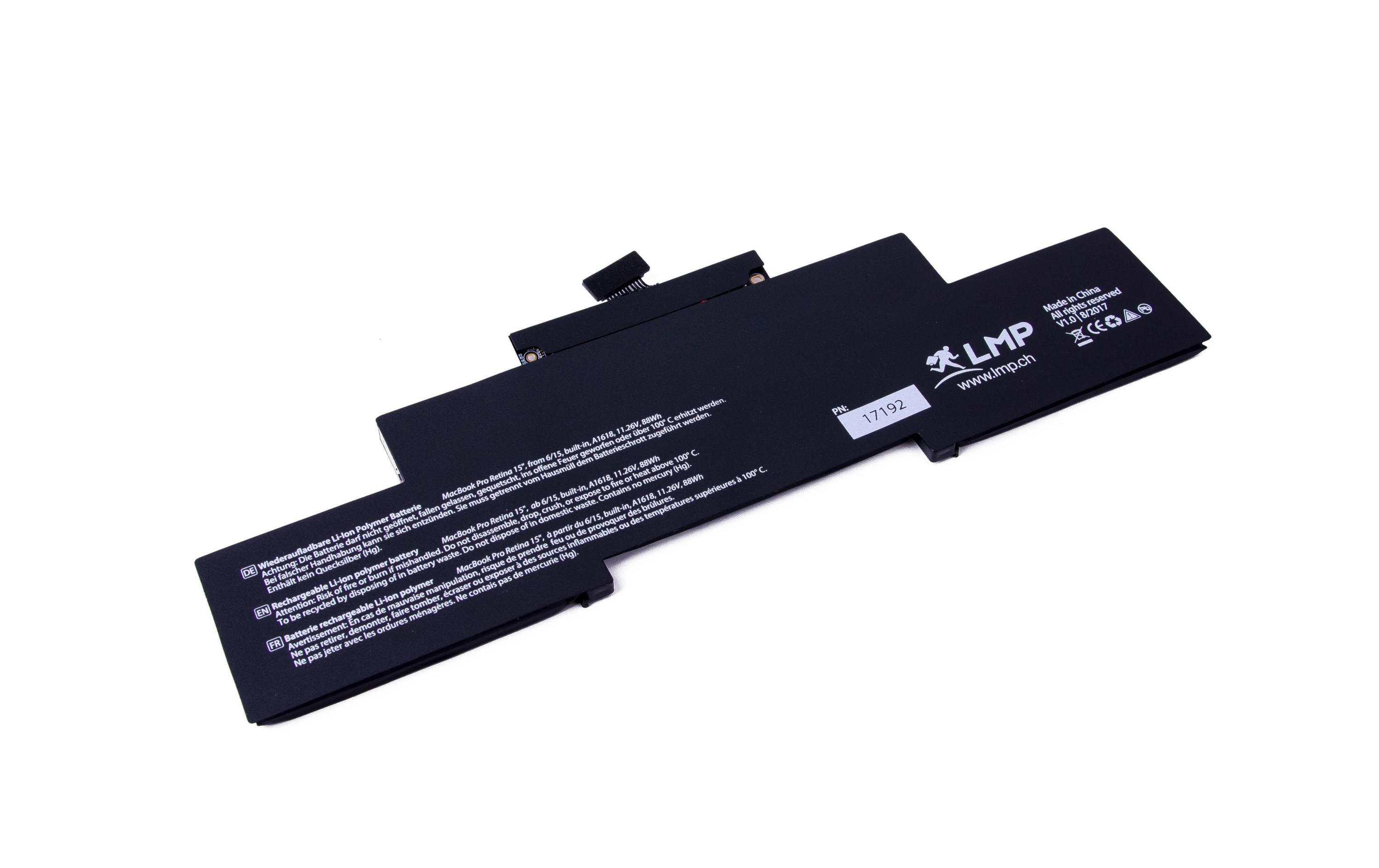 LMP Akku Macbook Pro 15 A1618 LMP Akku Macbook Pro 15 A1618