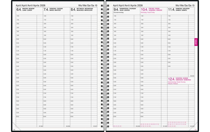 Biella Geschäftsagenda Quarta 21 x 29.7 cm