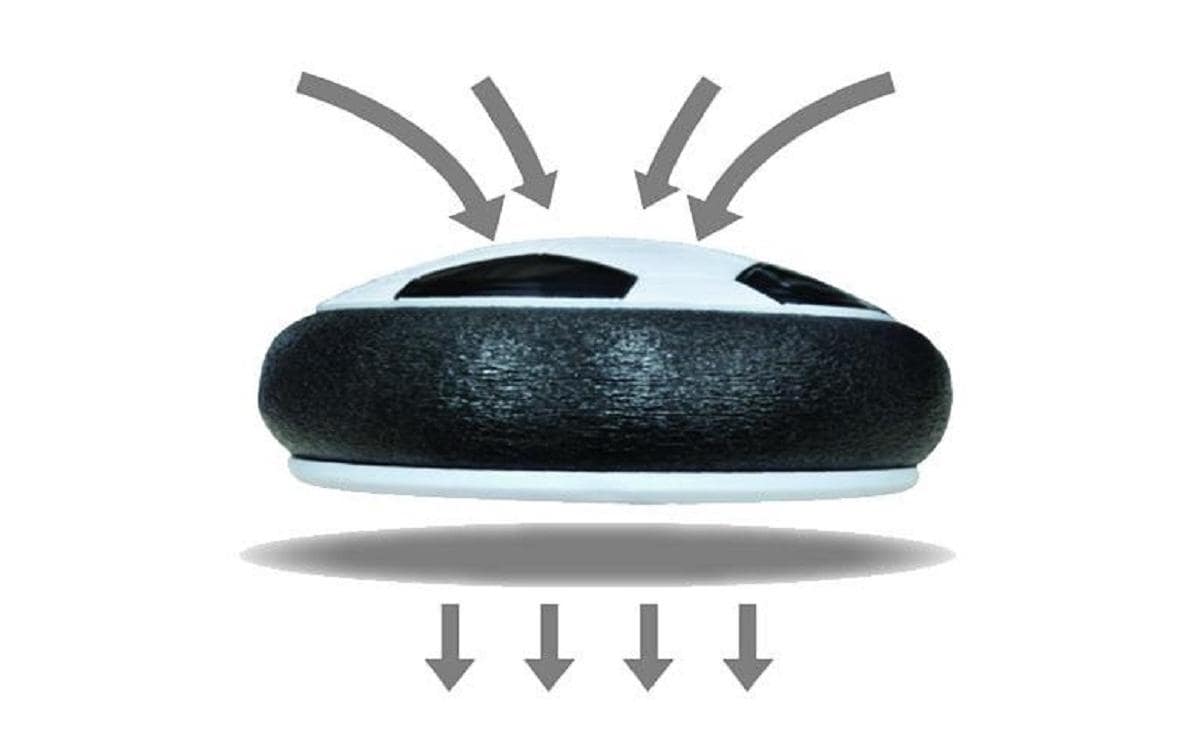 Lexibook AeroFoot Luftkissenboot-Fussballscheibe wiederaufladbar