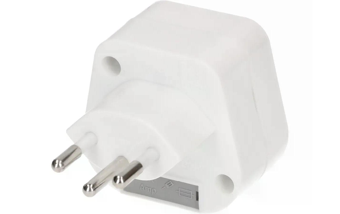 Max Hauri Reiseadapter GB – CH, Weiss