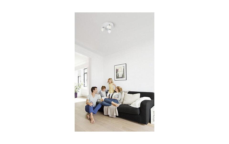 Philips Aufbauspot myLiving Star 56243/31/16 Weiss Philips Aufbauspot myLiving Star 56243/31/16 Weiss