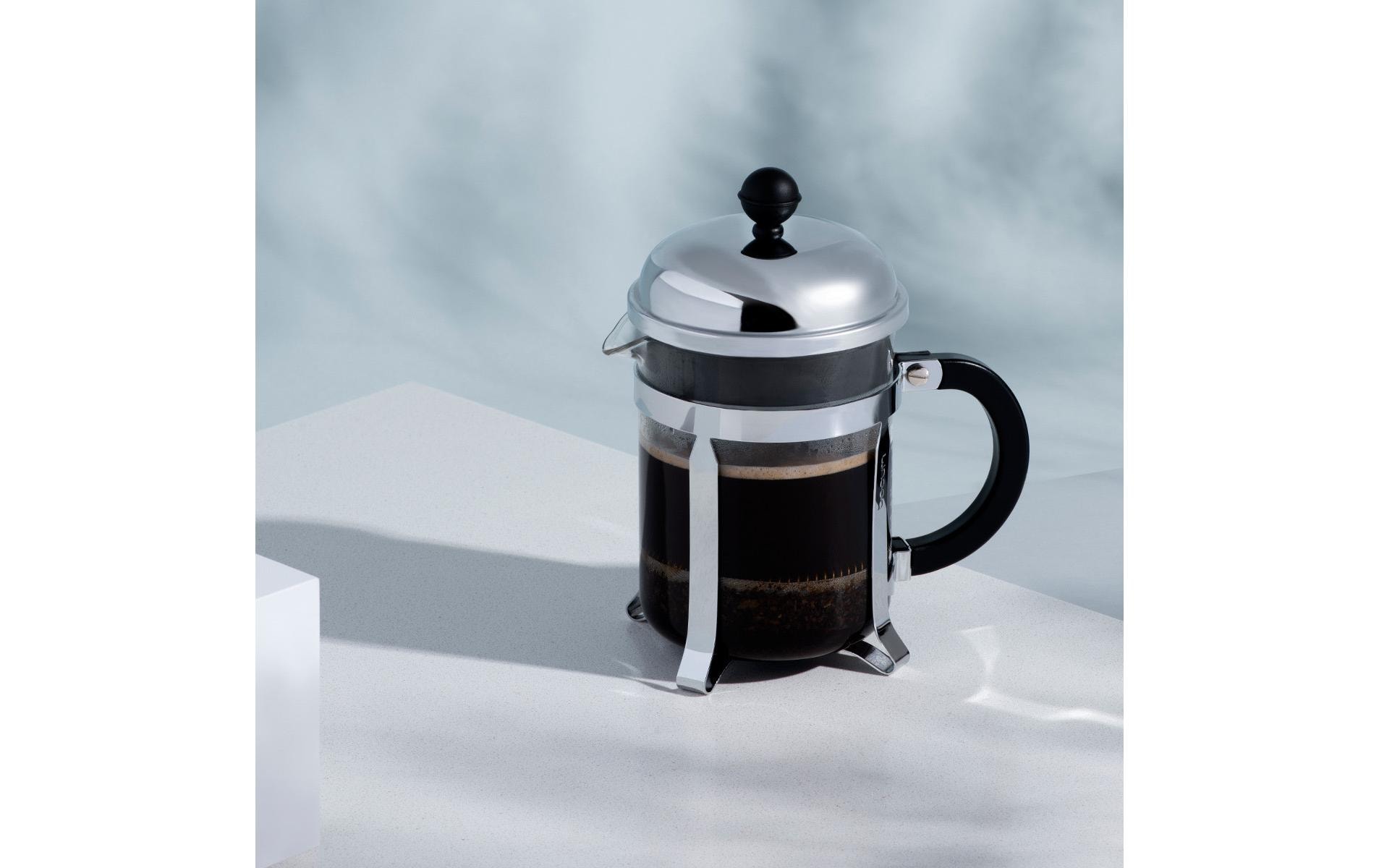 Bodum Kaffeebereiter Chambord Verchromt, Schwarz, 0.5 l Bodum Kaffeebereiter Chambord Verchromt, Schwarz, 0.5 l