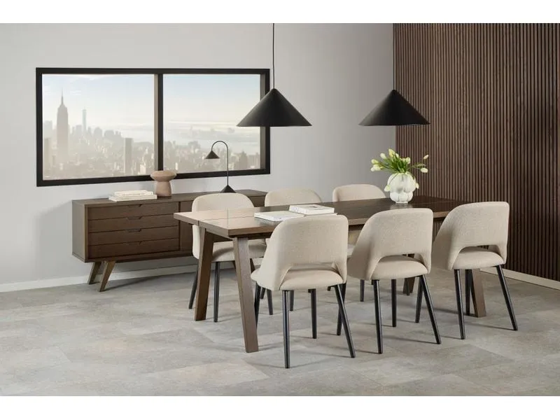 AC Design Sideboard A-Line 160 x 45 x 72 cm, Dunkelbraun AC Design Sideboard A-Line 160 x 45 x 72 cm, Dunkelbraun
