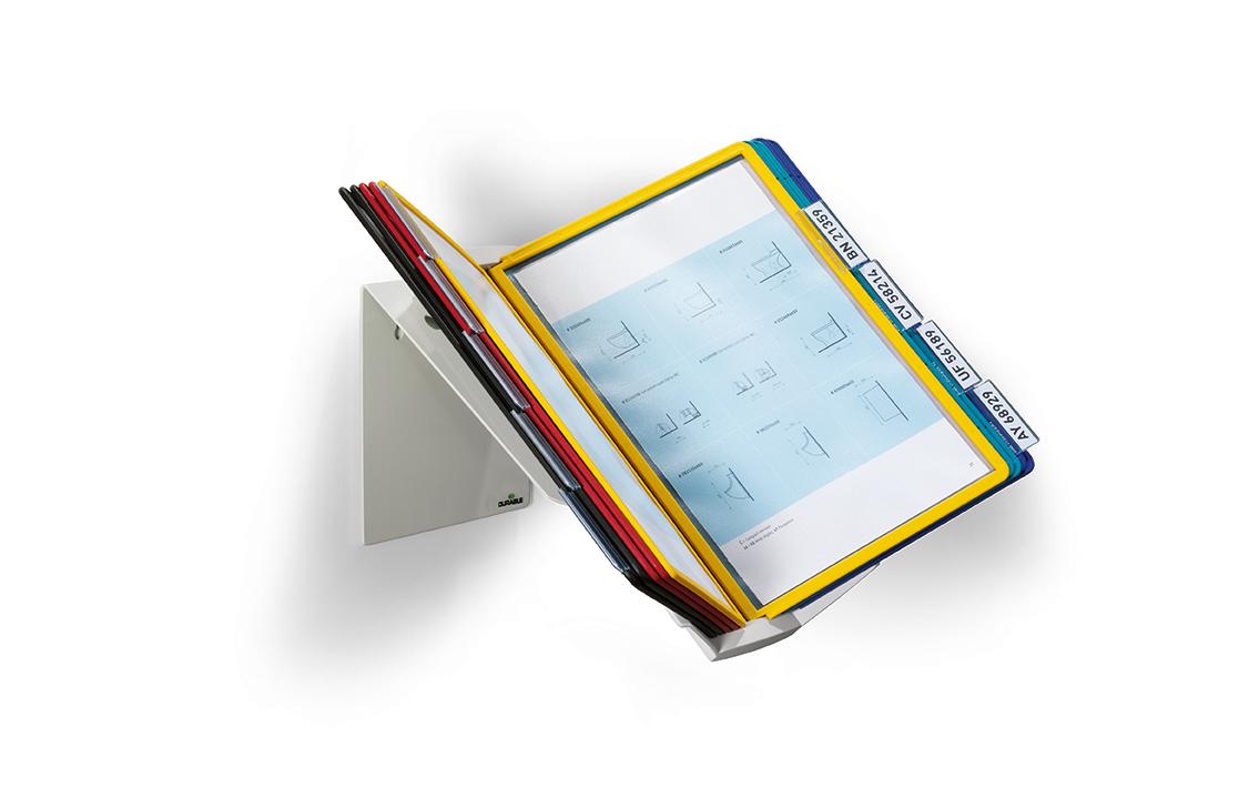 DURABLE Dokumentenhalter Vario Pro 10 Hellgrau