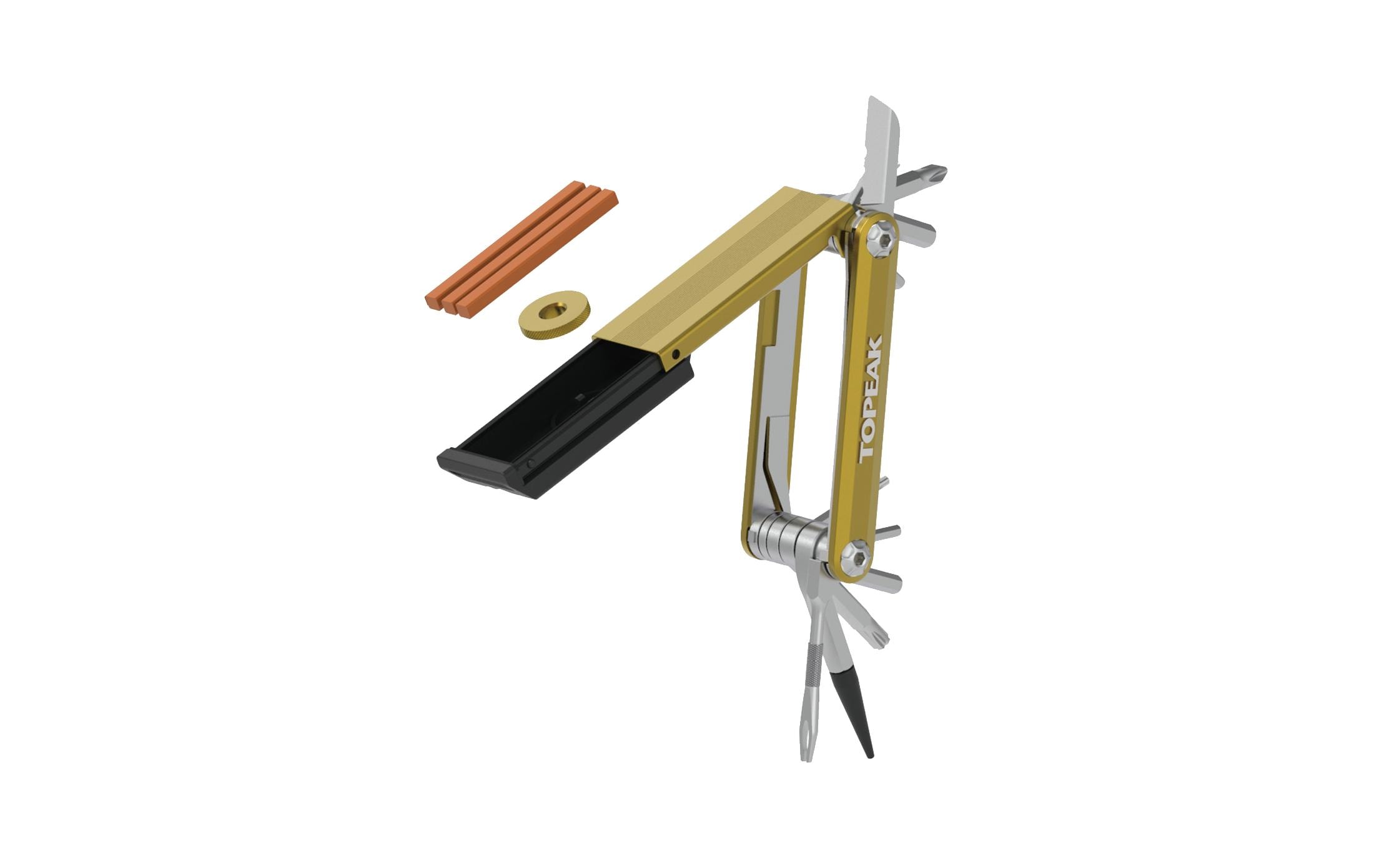 Topeak Tubi 18 Minitool mit Tubeless-Reparatur-Kit