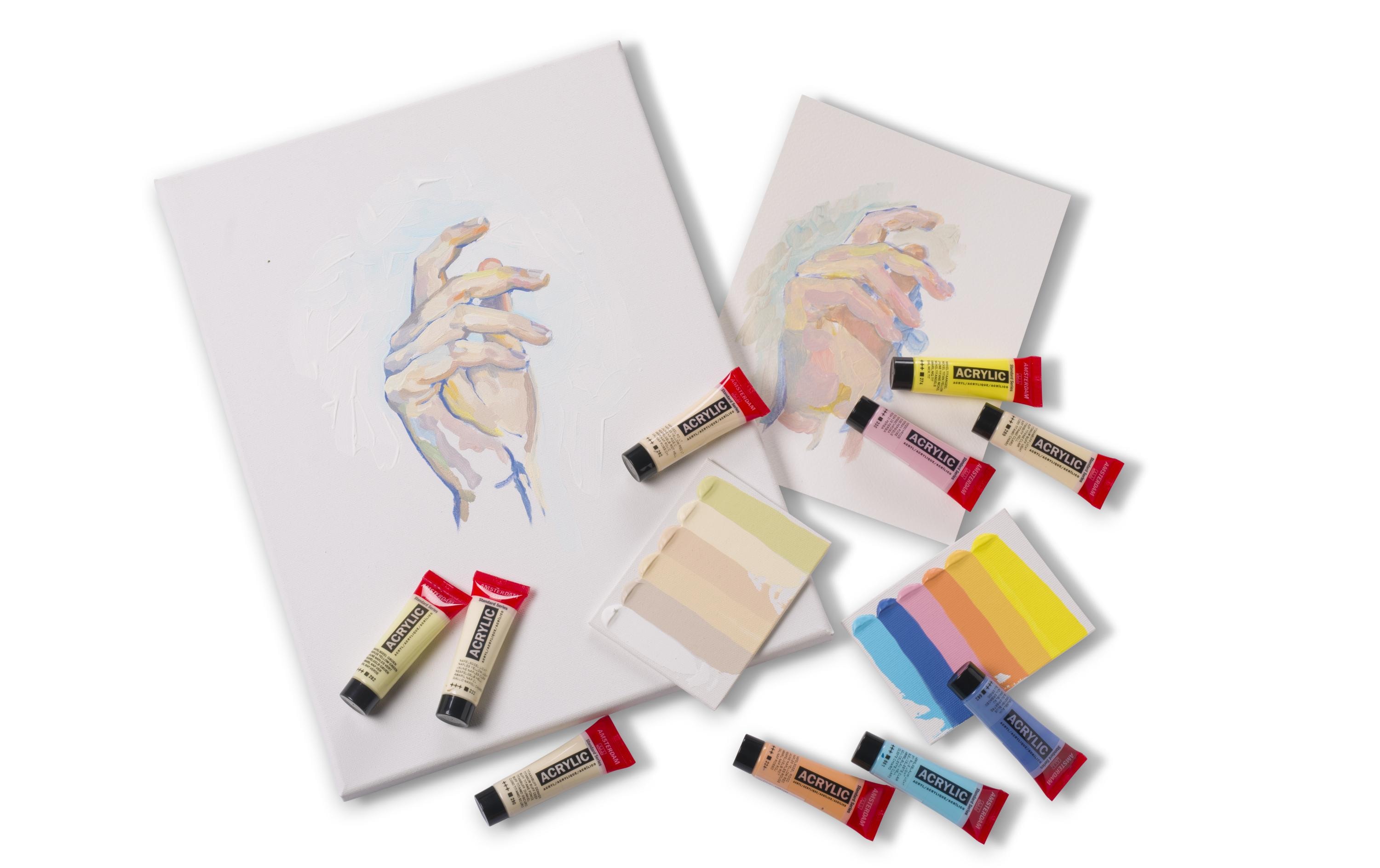 Amsterdam Acrylfarbe Pastels 12 Tuben à 20 ml