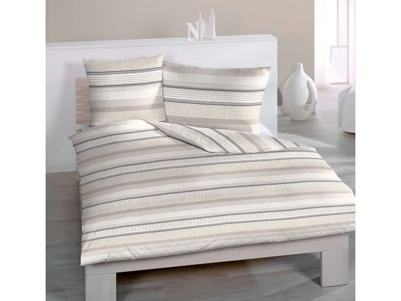 Home Fashion Duvetbezug Satin bedruckt Ilsy 160 x 210 cm Home Fashion Duvetbezug Satin bedruckt Ilsy 160 x 210 cm