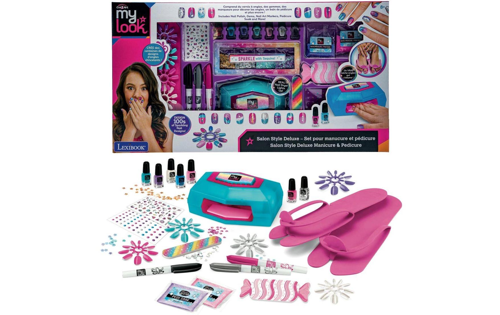 Cra-Z-Art Nagelstyling-Spielset My Look Maniküre und Pediküre