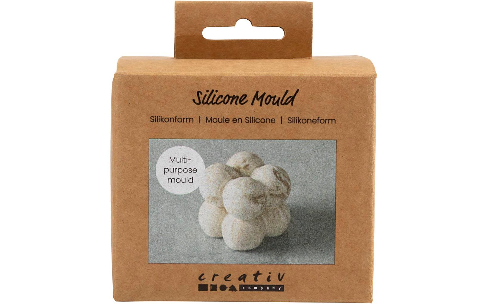 Creativ Company Giessform Silikon Quadrat mit Seifenblasen