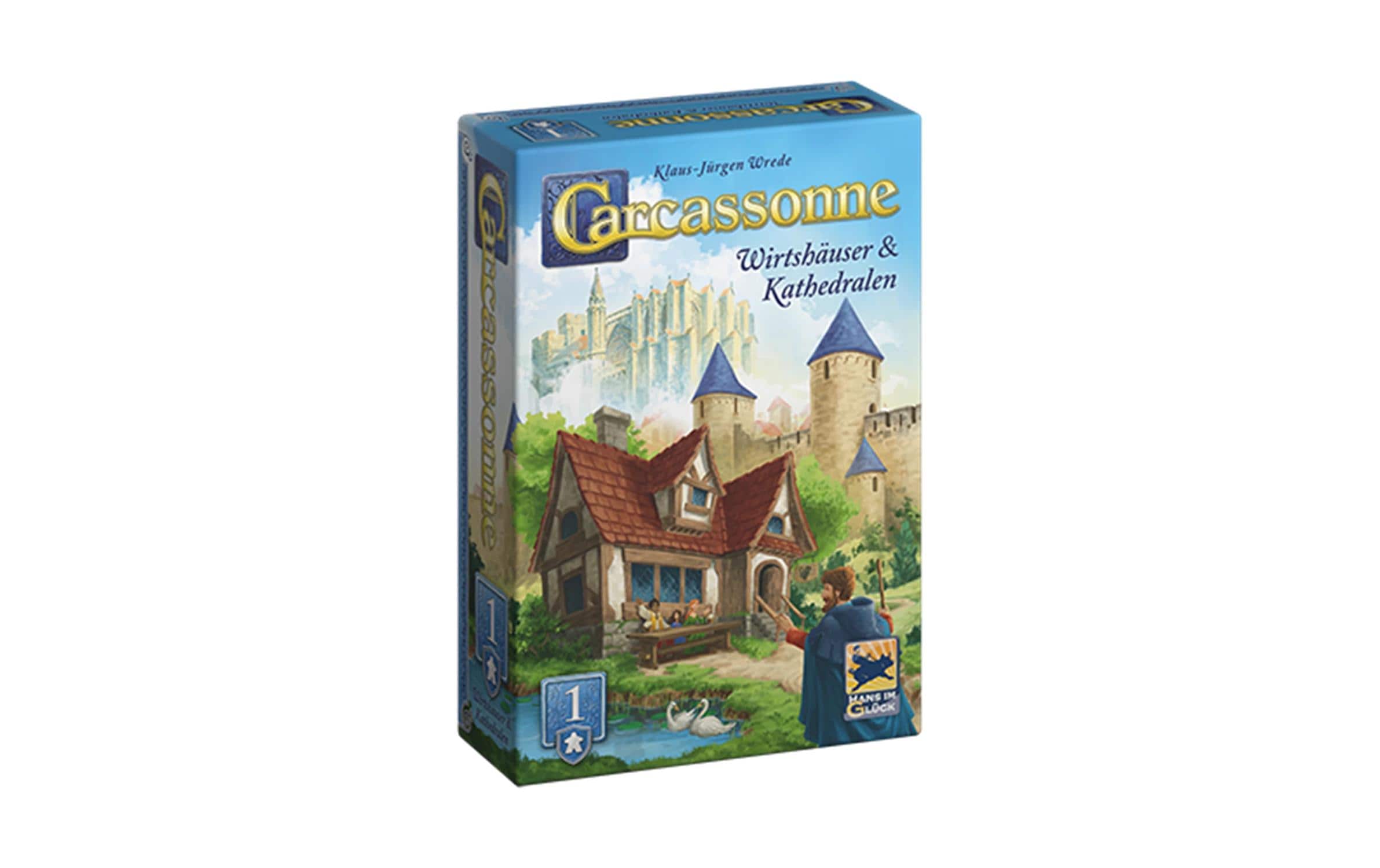 Hans im Glück Familienspiel Carcassonne Wirtshäuser und Kathedralen (d) Hans im Glück Familienspiel Carcassonne Wirtshäuser und Kathedralen (d)