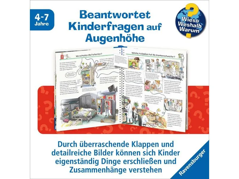 Ravensburger Kinder-Sachbuch Was passiert im Krankenhaus? Ravensburger Kinder-Sachbuch Was passiert im Krankenhaus?