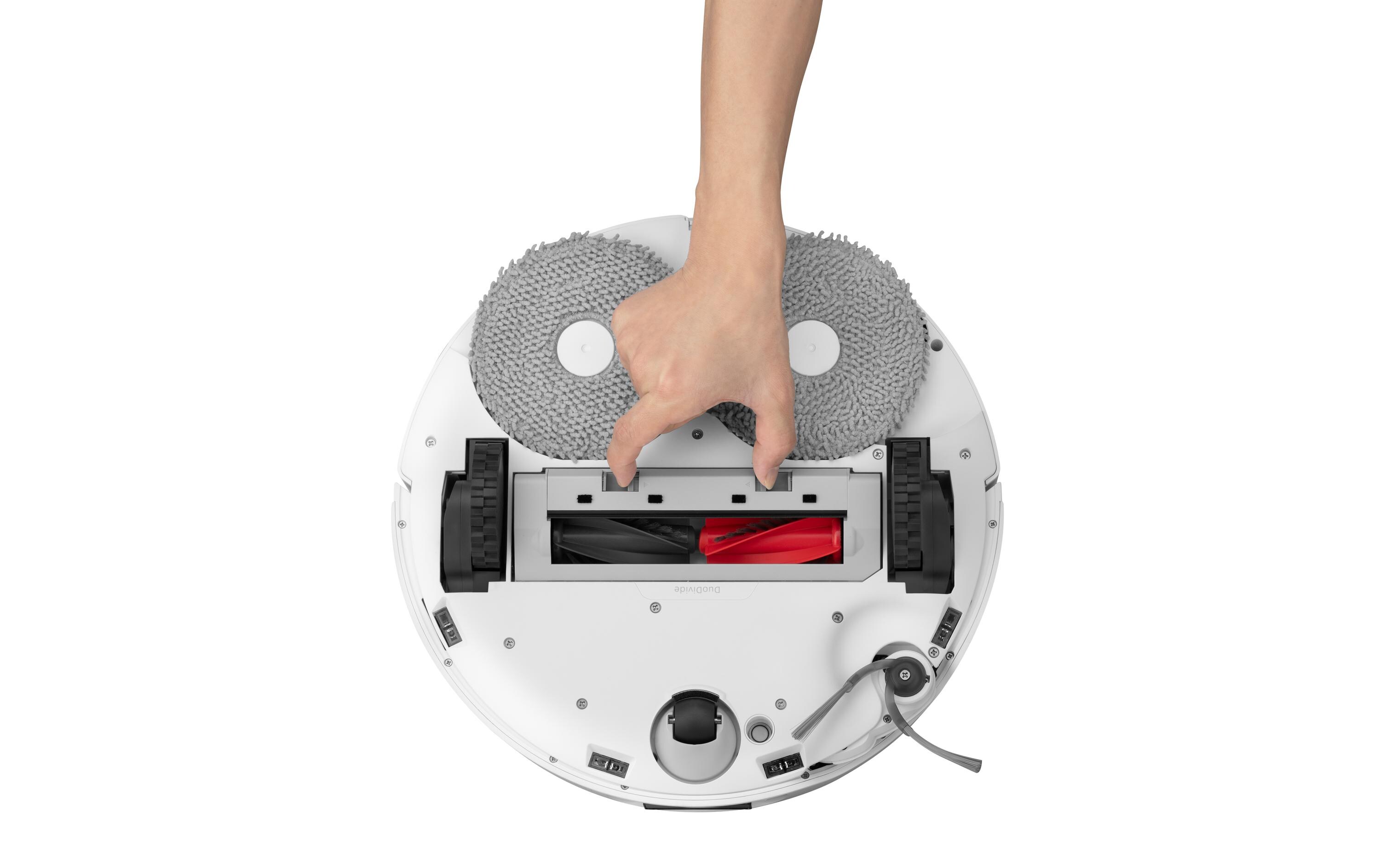 Roborock Saug- und Wischroboter Qrevo Curv 5A1 White