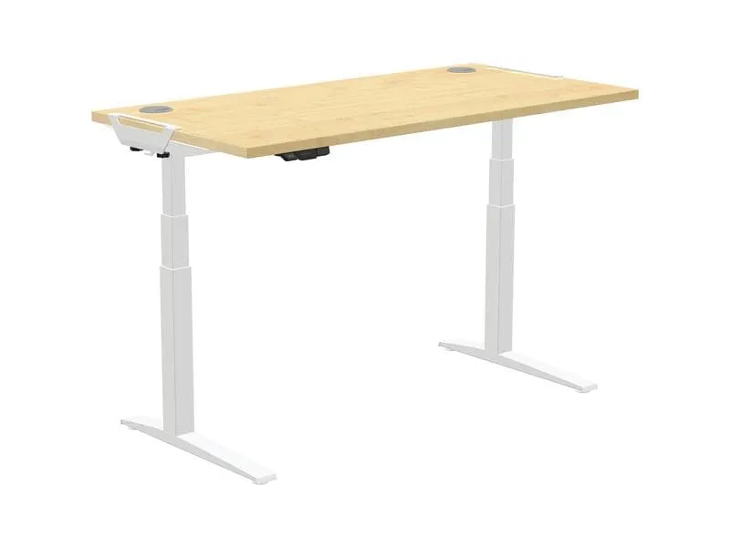 Fellowes Steh- & Sitzgestell Levado ohne Tischplatte, Weiss