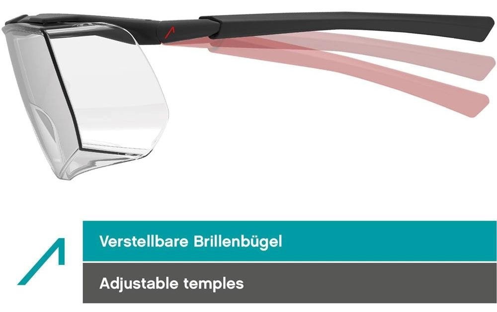 ACE Schutzbrille Evo OTG für Brillenträger Transparent