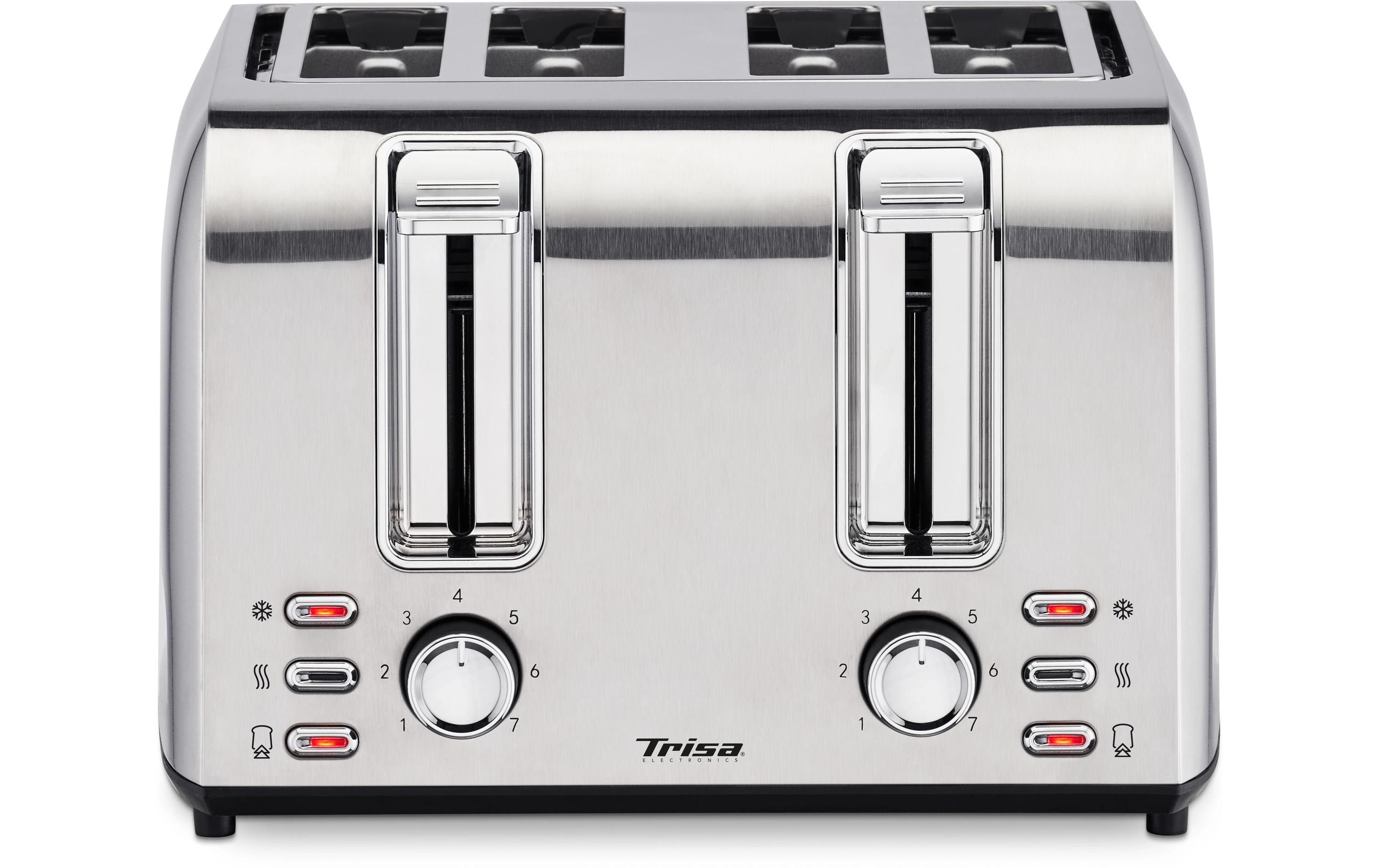 Trisa Toaster Toast 4 All Edelstahl