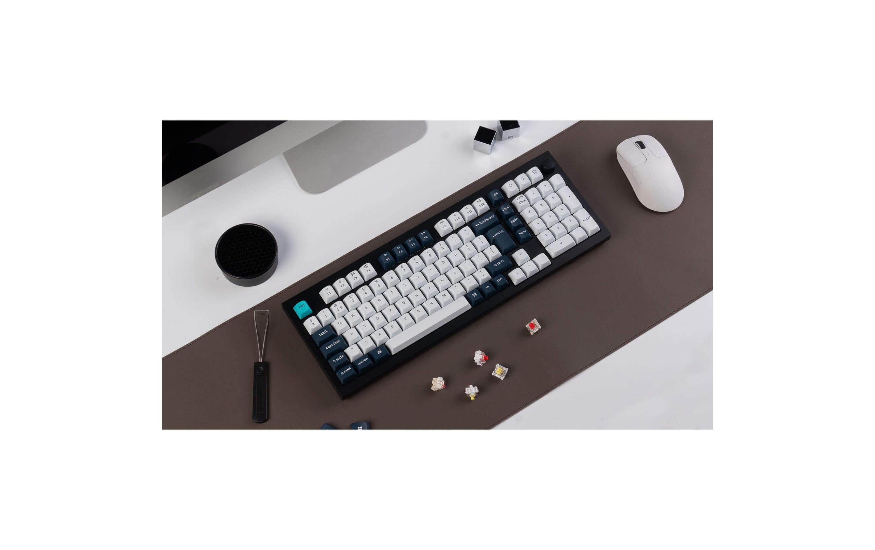 Keychron Gaming-Tastatur Q5 Max Black QMK Brown Switch