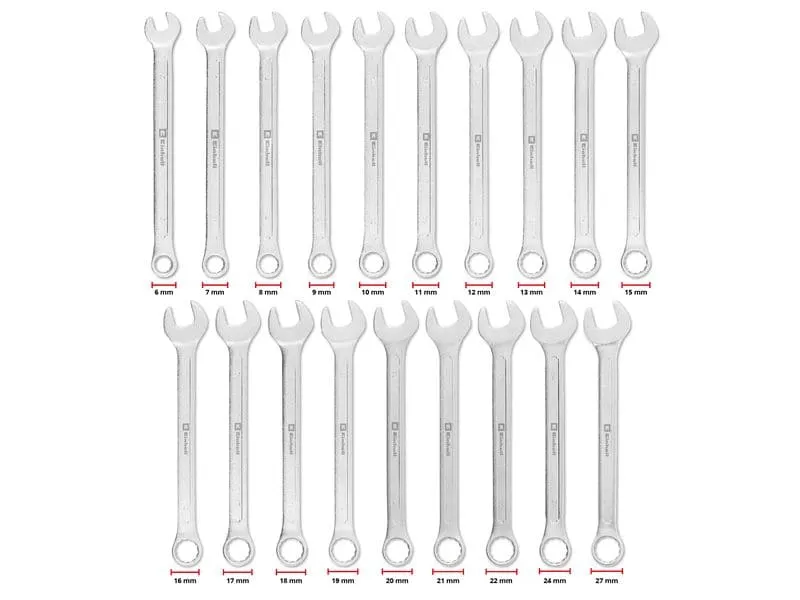 Einhell Einleger E-Case Gabelringschlüssel-Set, 19-teilig, Einhell Einleger E-Case Gabelringschlüssel-Set, 19-teilig,