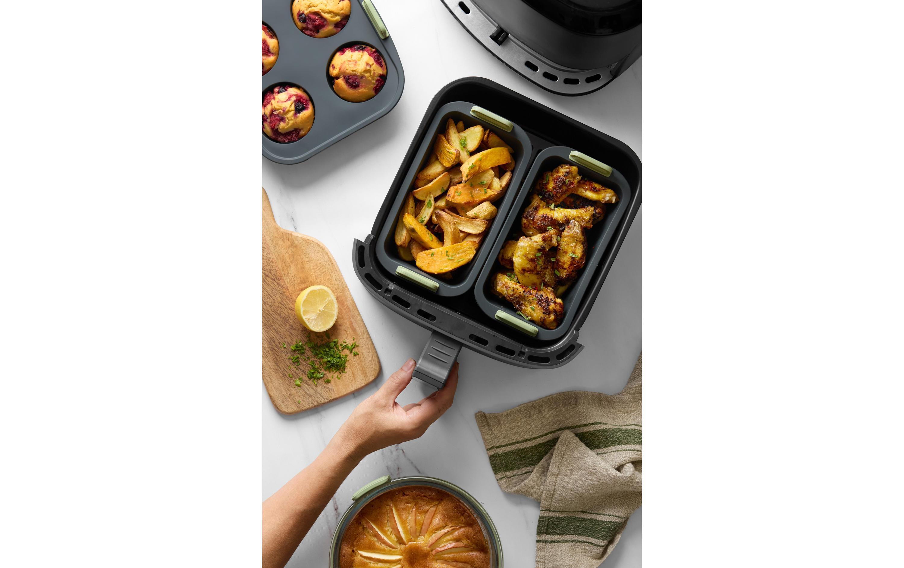 Lékué Backeinsatz Heissluftfritteusenkorb Rechteckig